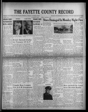 The Fayette County Record (La Grange, Tex.), Vol. 29, No. 9, Ed. 1 Friday, December 1, 1950