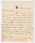 Letter: [Letter from Chester W. Nimitz to William Nimitz, November 5, 1902]