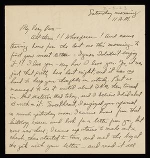[Letter from Felix Butte to Elizabeth Kirkpatrick - February 3, 1923]
