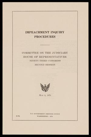 Impeachment Inquiry Procedures