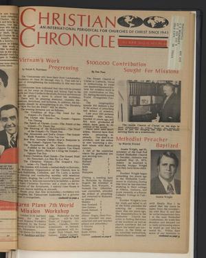 Christian Chronicle (Nashville, Tenn.), Vol. 30, No. 15, Ed. 1 Tuesday, July 31, 1973