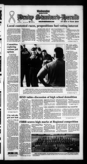Brady Standard-Herald and Heart of Texas News (Brady, Tex.), Ed. 1 Wednesday, October 20, 2010