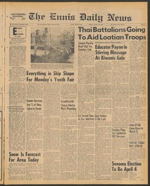 The Ennis Daily News (Ennis, Tex.), Vol. 78, No. 67, Ed. 1 Friday, March 20, 1970
