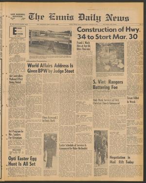 The Ennis Daily News (Ennis, Tex.), Vol. 78, No. 71, Ed. 1 Wednesday, March 25, 1970