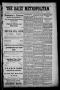 Newspaper: The Daily Metropolitan (Brownsville, Tex.), Vol. 1, No. 15, Ed. 1 Wed…
