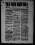 Newspaper: The Four Counties. (Richmond, Tex.), Ed. 1 Monday, October 14, 1875