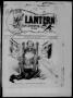 Newspaper: The Lantern (San Antonio, Tex.), Vol. 1, No. 30, Ed. 1 Saturday, Nove…