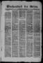 Newspaper: Wochenblatt der Union (Galveston, Tex.), Vol. 9, No. 41, Ed. 1 Sunday…