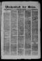 Newspaper: Wochenblatt der Union (Galveston, Tex.), Vol. 9, No. 43, Ed. 1 Sunday…