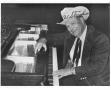 Photograph: [Autographed photo of Al Stricklin at the piano]