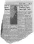 Photograph: [Houston Post article of W.L. Clayton's eulogy to Dag Hammarskjold]