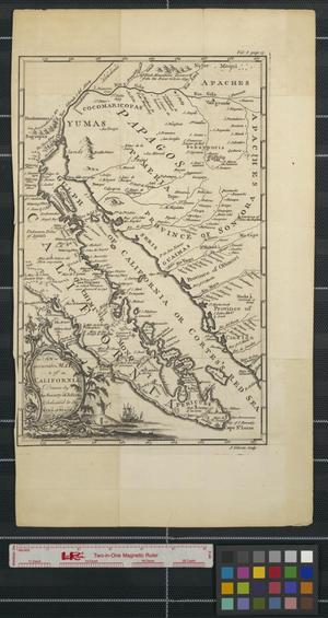 Primary view of An accurate map of California drawn by the Society of Jesuits and dedicated to the King of Spain