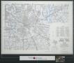 Map: General highway map Dallas County, Rockwall County, Texas