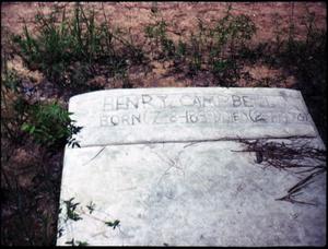 [Grave of Henry Campbell, Marshall]