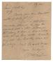 Letter: [Letter from Wm. Elliot to Ferdinand Louis Huth, February 17, 1845]