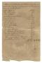 Text: [Document listing payments received from colonists toward their passa…
