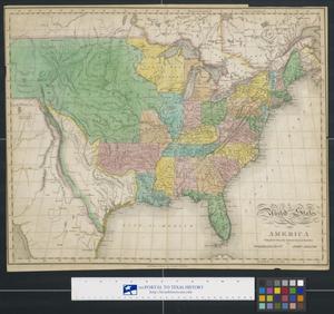 Primary view of United States of America compiled from the latest & best authorities.