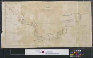 Primary view of Sketch of part of the march & wagon road of Lt. Colonel Cooke from Santa Fe to the Pacific Ocean, 1846-7.
