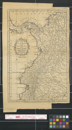 Primary view of Map of the countries of the South Sea from Panama to Guayquil [Ecuador].