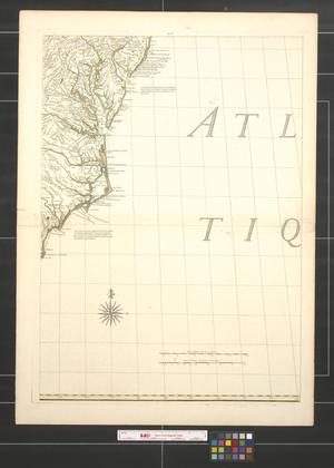 Primary view of Amerique septentrionale avec les routes, distances en milles, villages et etablissements [Sheet 7].