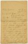 Letter: [Letter from Lula Dalton to Linnet Moore, April 28 - May 4, 1899]