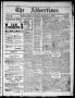 Newspaper: The Advertiser (Bastrop, Tex.), Vol. 22, No. 49, Ed. 1 Saturday, Nove…