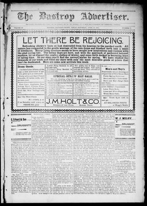 Primary view of The Bastrop Advertiser (Bastrop, Tex.), Vol. 49, No. 17, Ed. 1 Saturday, April 26, 1902
