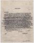 Letter: [Letter from Dr. Edwin D. Moten to his cousin Amanda, August 26, 1943]