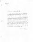 Letter: [Transcript of letter from Arthur G. Wavell to Baron de Bastrop, Febr…