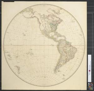 Primary view of [Map of the Western Hemisphere]