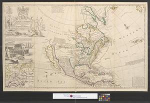 Primary view of To the Right Honourable John Lord Sommers ... this map of North America according to ye newest and most exact observations is most humbly dedicated by your Lordship's most humble servant.