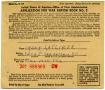 Text: [Application for War Ration Book by Frank Latlip]