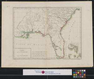Primary view of Carte de la Floride et de la Georgie.