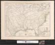Map: Carte de la Louisiane et du cours du Mississipi