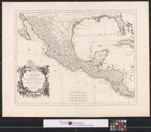 Primary view of Carte du Mexique et de la Nouvelle Espagne : contenant la partie australe de l'Amérique Septentle.