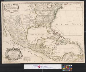 Primary view of Carte du Mexique et des Etats Unis d'Amérique : partie méridionale.