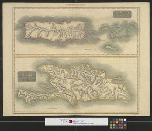 Primary view of Porto Rico and Virgin Isles : Haiti, Hispaniola or St. Domingo.
