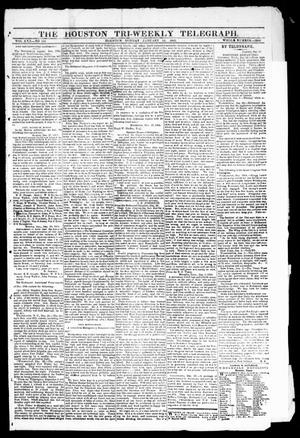 Primary view of The Houston Tri-Weekly Telegraph (Houston, Tex.), Vol. 30, No. 196, Ed. 1 Monday, January 16, 1865