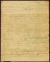 Letter: Letter draft (partial) to Mr. Bancroft, 1887