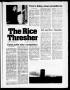 Newspaper: The Rice Thresher (Houston, Tex.), Vol. 65, No. 8, Ed. 1 Thursday, Se…