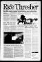 Newspaper: The Rice Thresher (Houston, Tex.), Vol. 77, No. 27, Ed. 1 Friday, Apr…