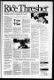 Newspaper: The Rice Thresher (Houston, Tex.), Vol. 79, No. 9, Ed. 1 Friday, Octo…
