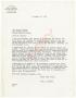 Letter: [Letter from John J. Herrera to Hector Garcia - 1956-11-26]