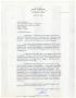 Letter: [Letter from Phillip J. Montalbo to John Connally - 1965-04-24]