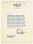 Letter: [Letter from Lyndon B. Johnson to John J. Herrera - 1958-04-23]