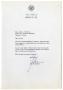 Letter: [Letter from John B. Connally to John J. Herrera - 1966-02-08]