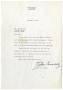 Letter: [Letter from John B. Connally to John J. Herrera - 1963-01-08]