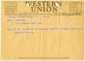 Letter: [Telegram from Kenneth R. Hyman to John J. Herrera - 1946-07-02]