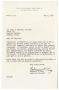 Letter: [Letter from Roberson L. King to John J. Herrera - 1959-05-07]