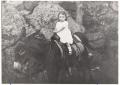 Photograph: [A Mayor's Granddaughter on a Donkey]